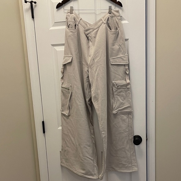 Forever 21 Pants - Forever 21 Cream Wide Leg Pants